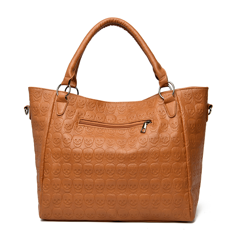 Tas Selempang Punk Skull Kulit - Women Bags For Work ulasan dan harga