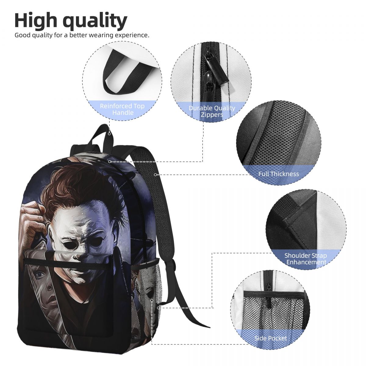 Michael Myers Backpack Boys Gi - Women Bags Myer ulasan dan harga