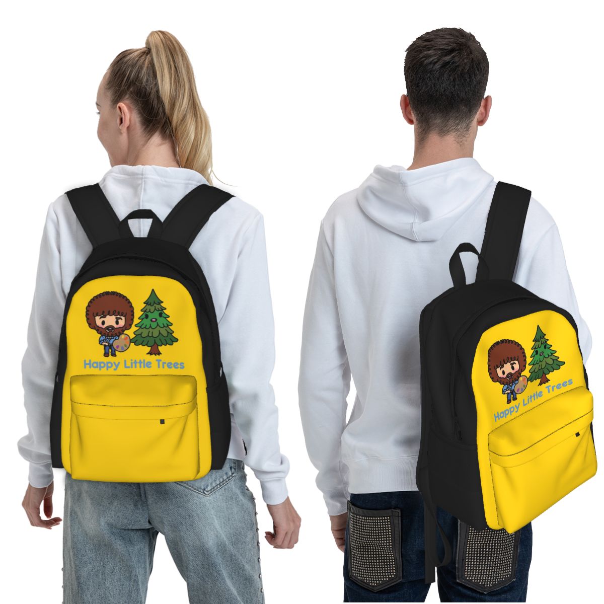 HAPPY LITTLE TREES (BOB ROSS)  - Women Bags Ross ulasan dan harga