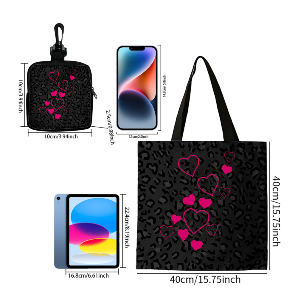 Tas Tote Motif Macan Tutul Hit - Women Bags For Gift ulasan dan harga