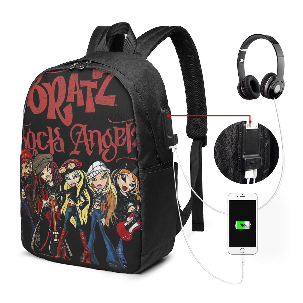 Bratz Rock Angelz Group Shot B - Women'S Bag ulasan dan harga