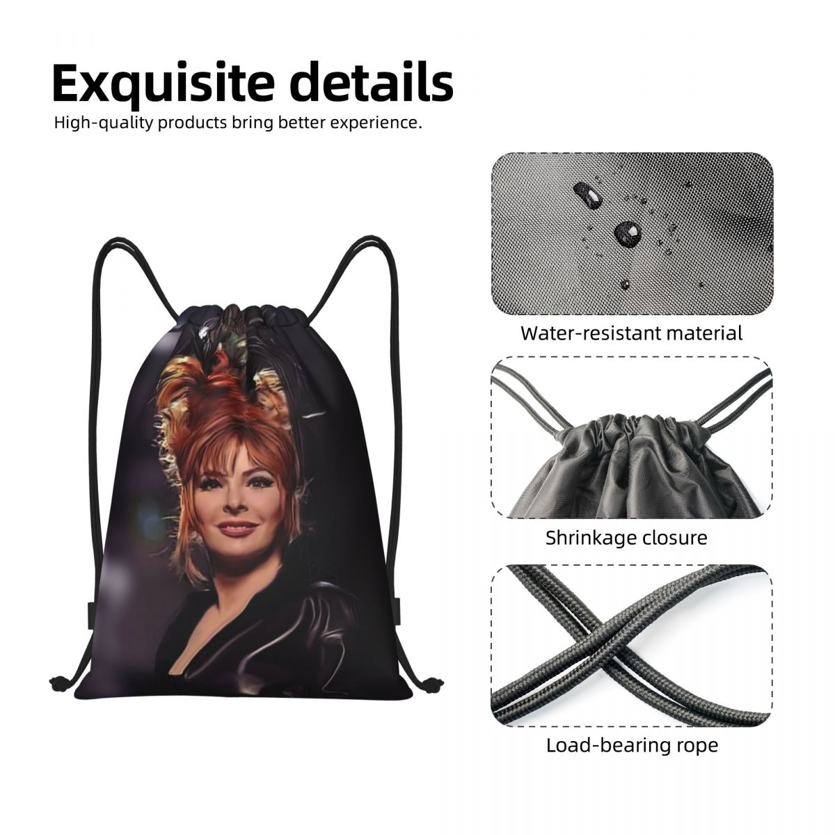 Tas Ransel Serut Pretty Mylene - Women Bags Farmers ulasan dan harga