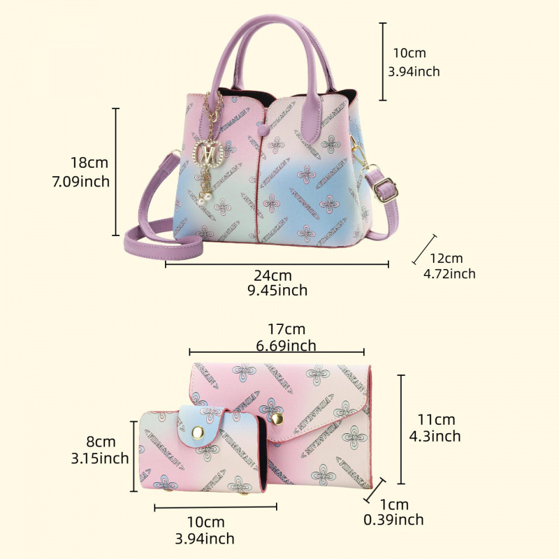 Tas Set Tiga Bagian Wanita Gra - Women Bags For Gift ulasan dan harga