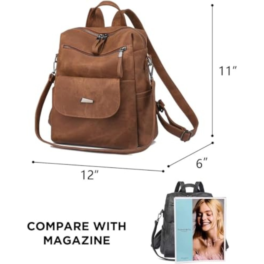 Tas Ransel Kulit PU untuk Wani - Women Bags And Purses ulasan dan harga