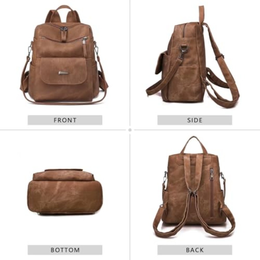 Tas Ransel Kulit PU untuk Wani - Women Bags And Purses ulasan dan harga