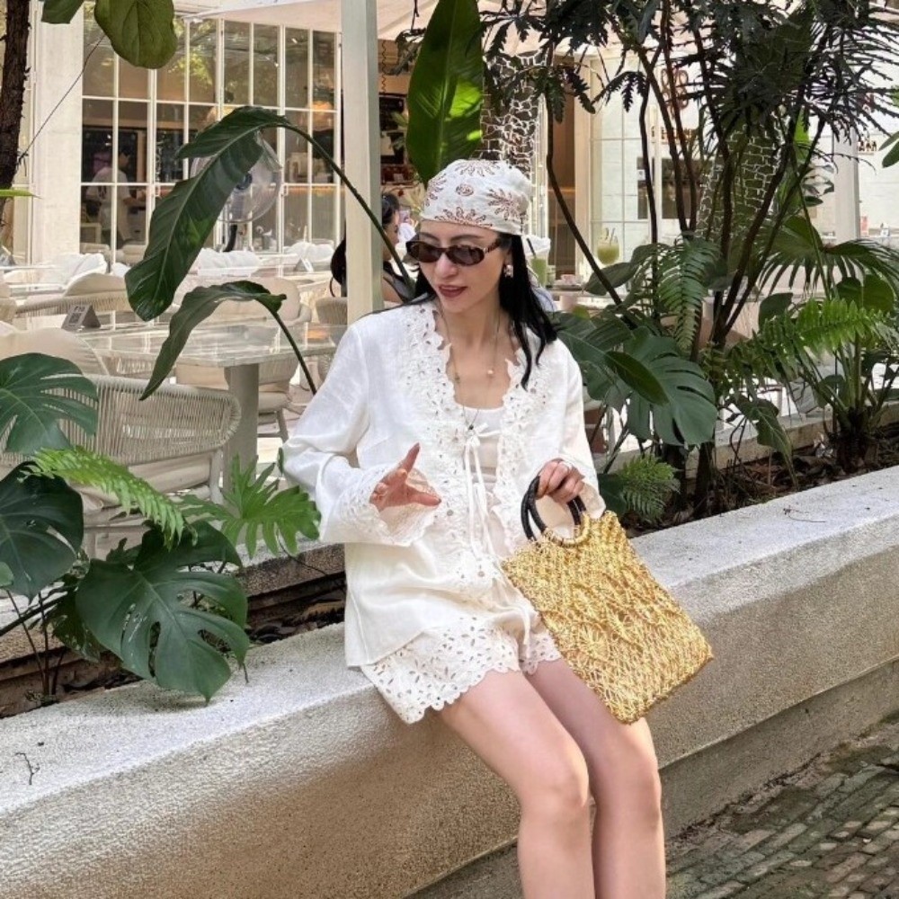 Tas Anyaman Berongga Bentuk Pe - Women'S Bags Holiday ulasan dan harga